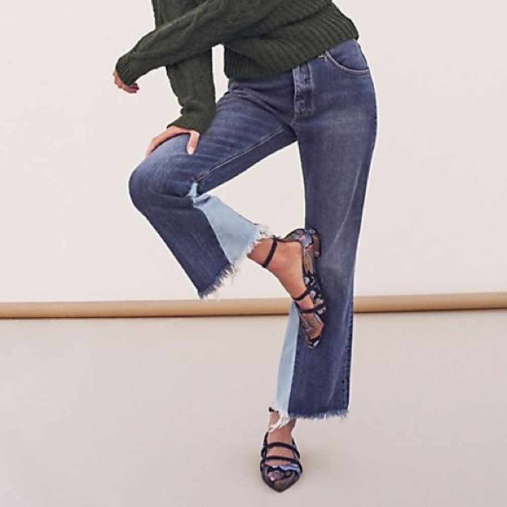 🆕NWT Anthropologie Pilcro High-Rise Flare Jeans